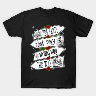 Alice In Wonderland-Men T T-Shirt